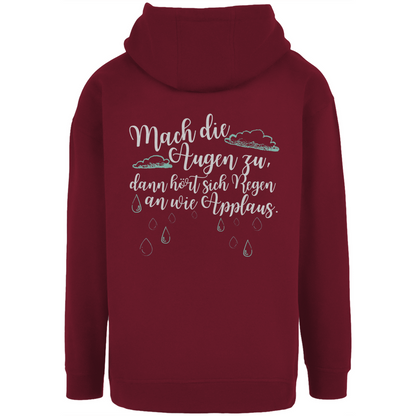 Unisex Oversize Hoodie "Mach die Augen zu..."