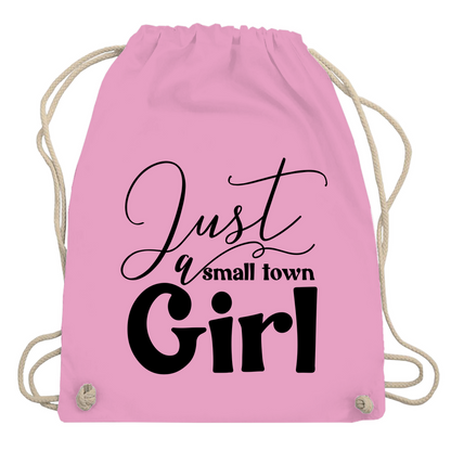 Turnbeutel "Just a small town girl"