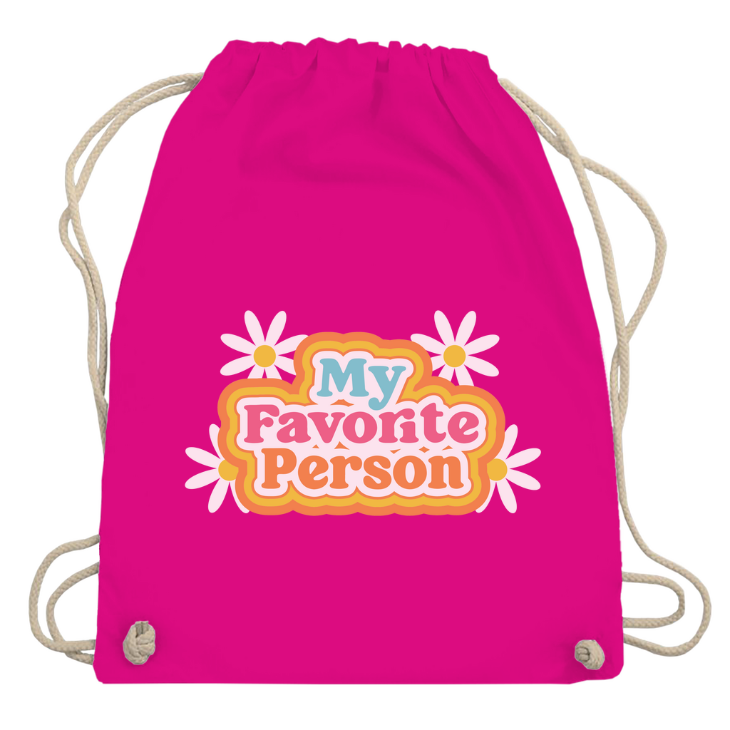 Turnbeutel "My favorite person"