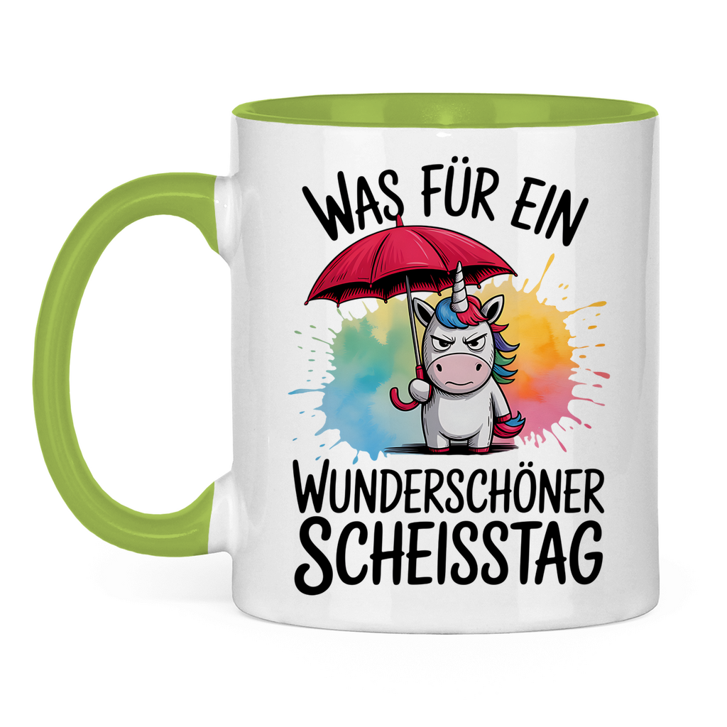 Tasse zweifarbig 
