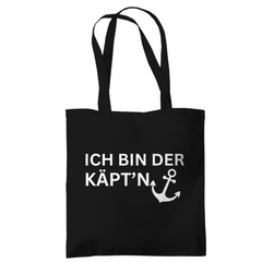 Tragetasche "Ich bin der Käptn" - Grafikmagie