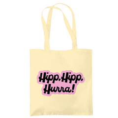 Tragetasche "Hipp, Hipp, Hurra" - Grafikmagie