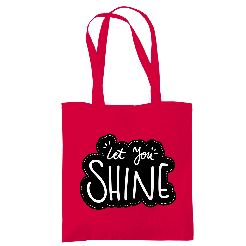 Tragetasche "Let you shine" - Grafikmagie