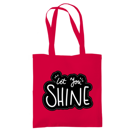 Tragetasche "Let you shine" - Grafikmagie