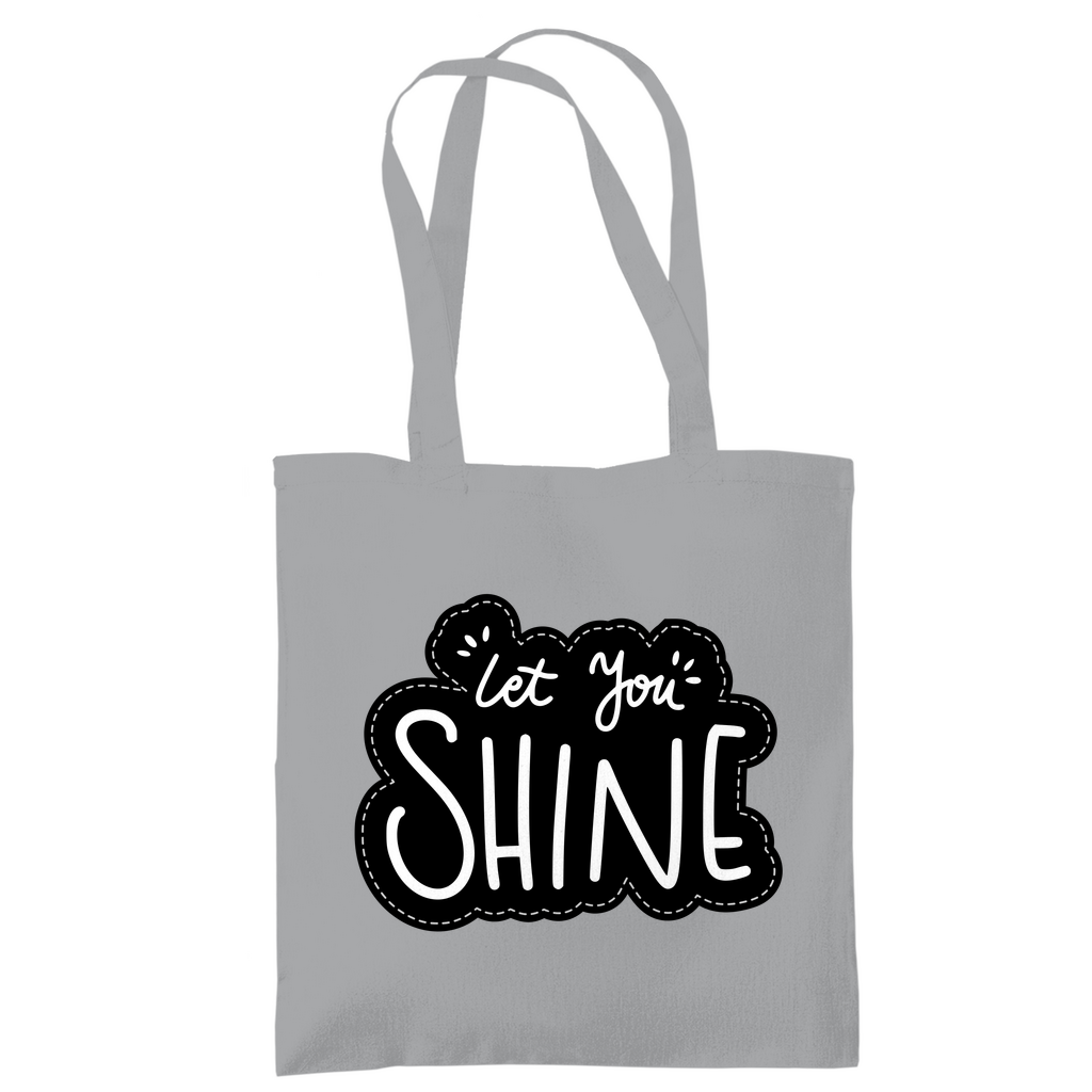 Tragetasche "Let you shine" - Grafikmagie