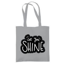 Tragetasche "Let you shine" - Grafikmagie