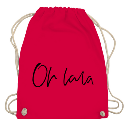 Turnbeutel "oh lala"