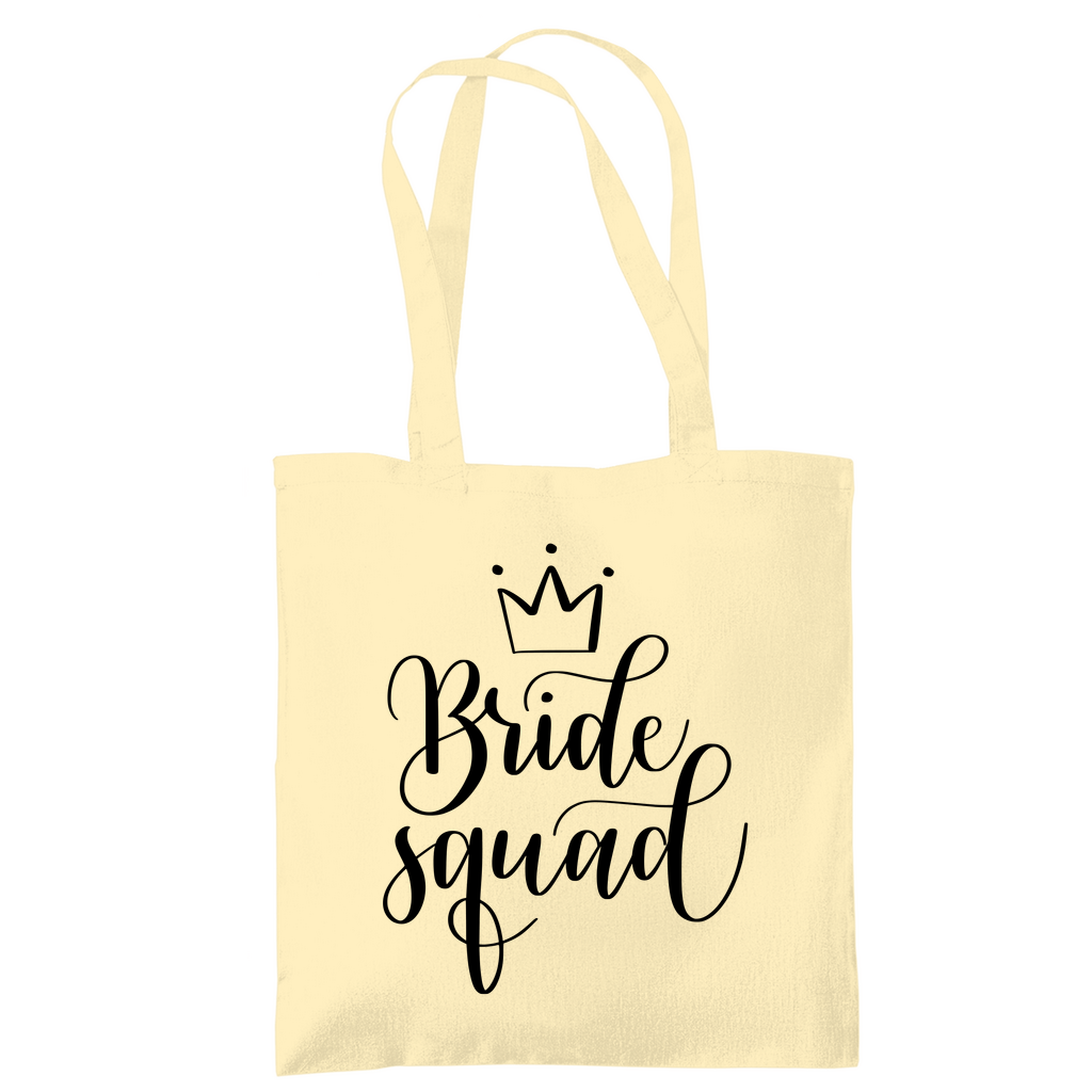 Tragetasche "Bride squad" - Grafikmagie