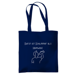 Tragetasche "Durst ist schlimm" - Grafikmagie