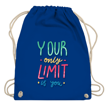 Turnbeutel "your only limit is you"