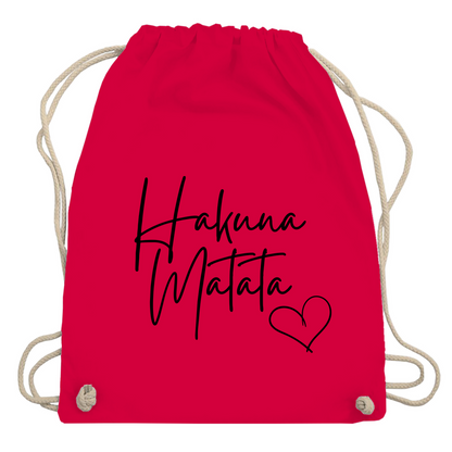 Turnbeutel "Hakuna Matata"