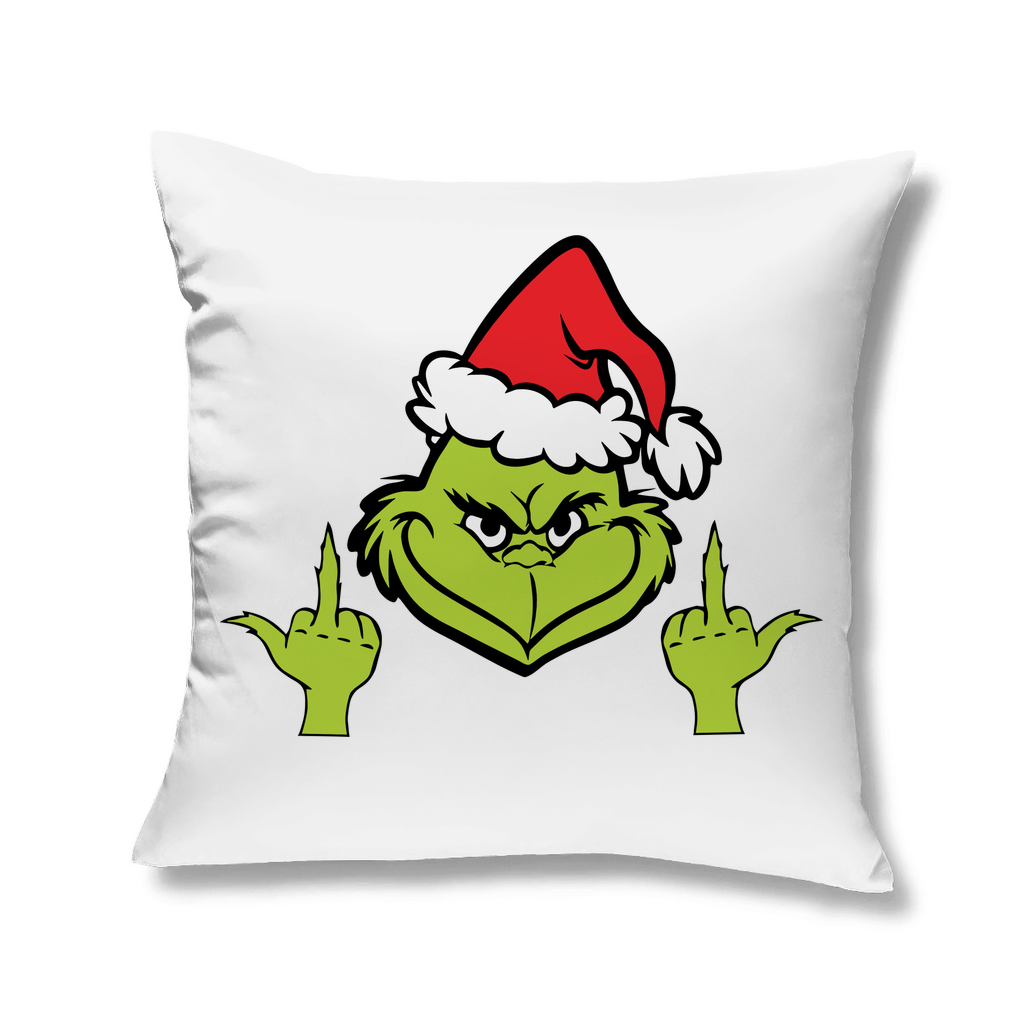 Kopfkissen "Grinch Mittelfinger"