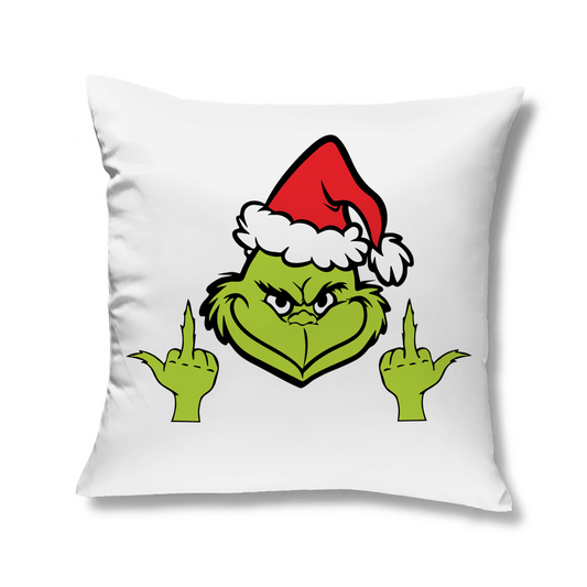 Kopfkissen "Grinch Mittelfinger"