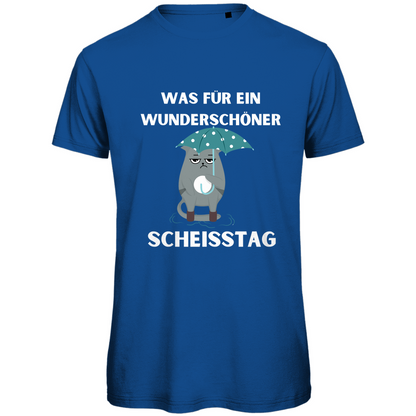 Herren T-Shirt "Wunderschöner Scheisstag" - Grafikmagie