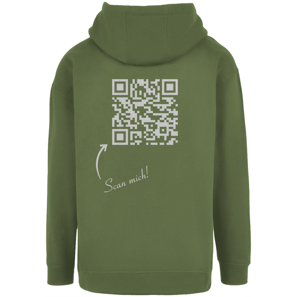 Unisex Oversize Hoodie QR Code Linkbaum