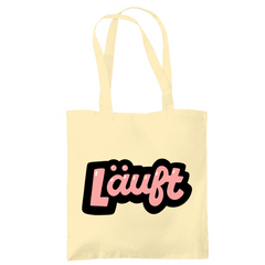 Tragetasche "Läuft" - Grafikmagie