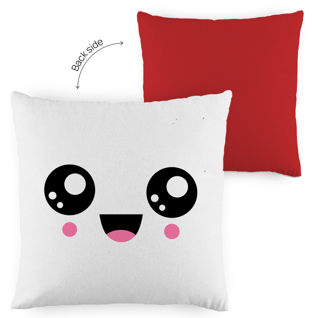 Kopfkissen zweifarbig "Kawaii" - Grafikmagie