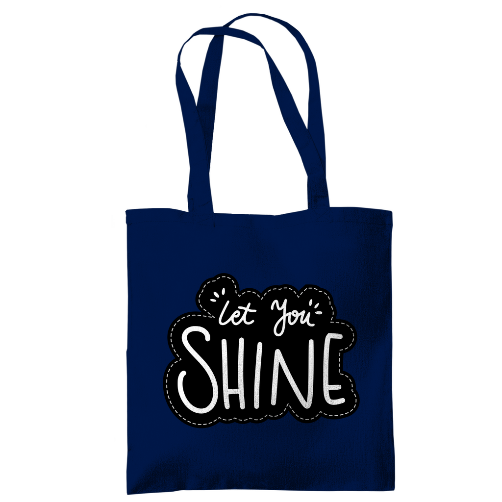 Tragetasche "Let you shine" - Grafikmagie