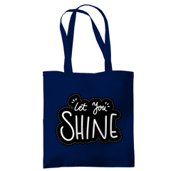 Tragetasche "Let you shine" - Grafikmagie