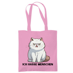 Tragetasche "Ich hasse Menschen" - Grafikmagie