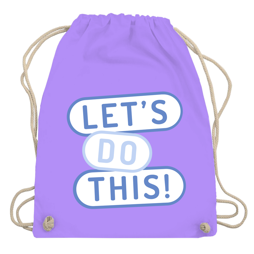 Turnbeutel "Lets do this"
