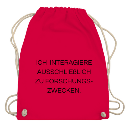Turnbeutel "Ich interagiere"