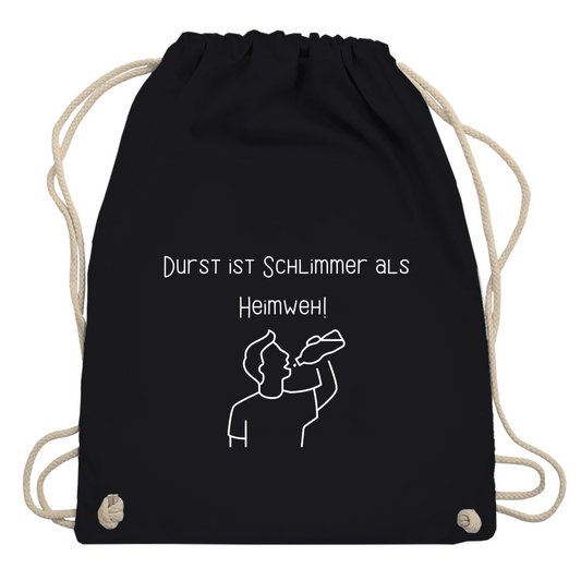 Turnbeutel "Durst ist schlimm"