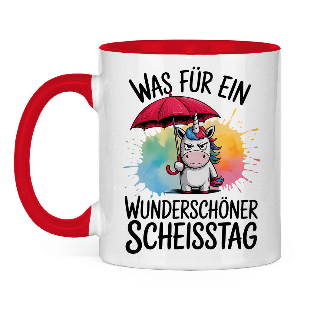 Tasse zweifarbig 