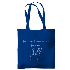 Tragetasche "Durst ist schlimm" - Grafikmagie
