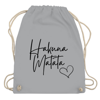 Turnbeutel "Hakuna Matata"