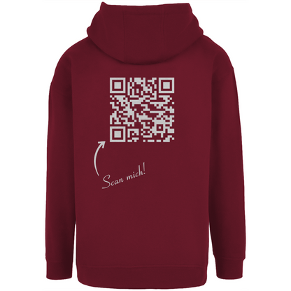 Unisex Oversize Hoodie QR Code Linkbaum