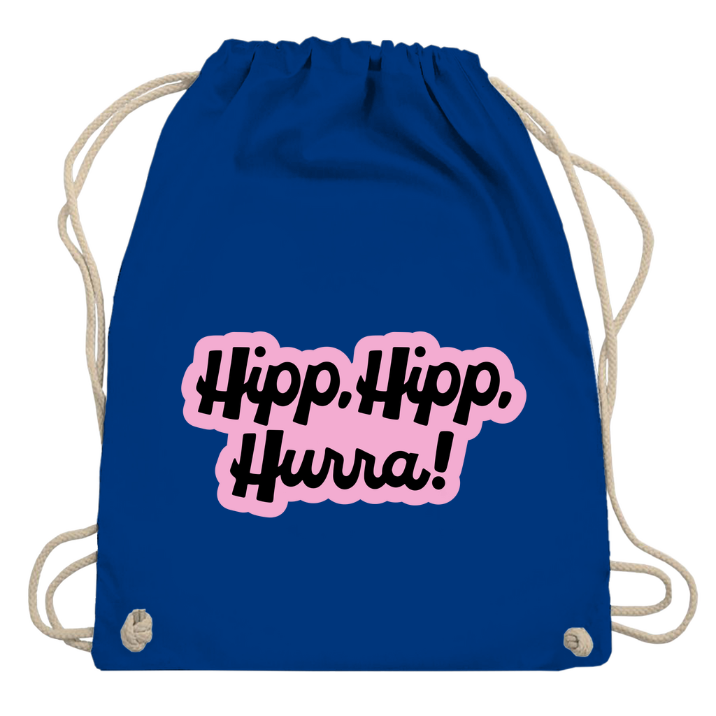 Turnbeutel "Hipp, Hipp, Hurra"