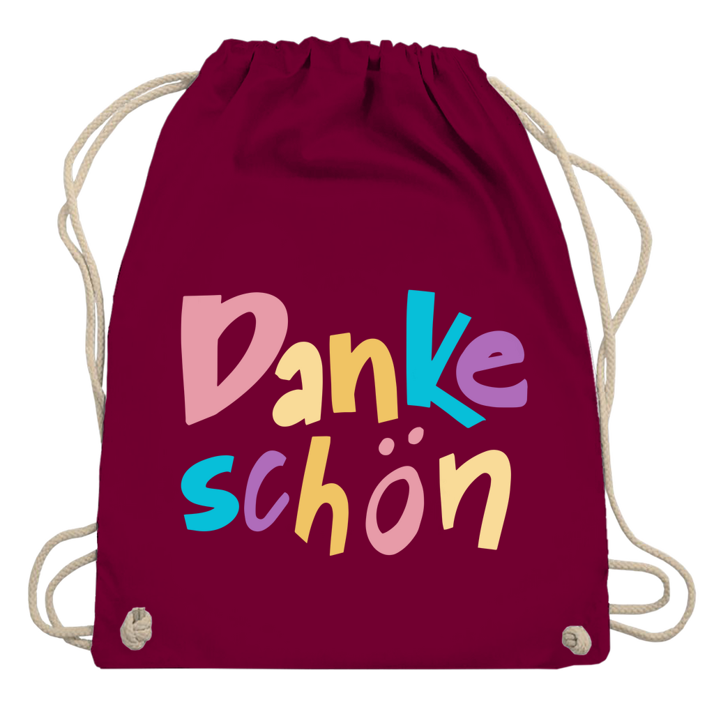 Turnbeutel "Danke schön"