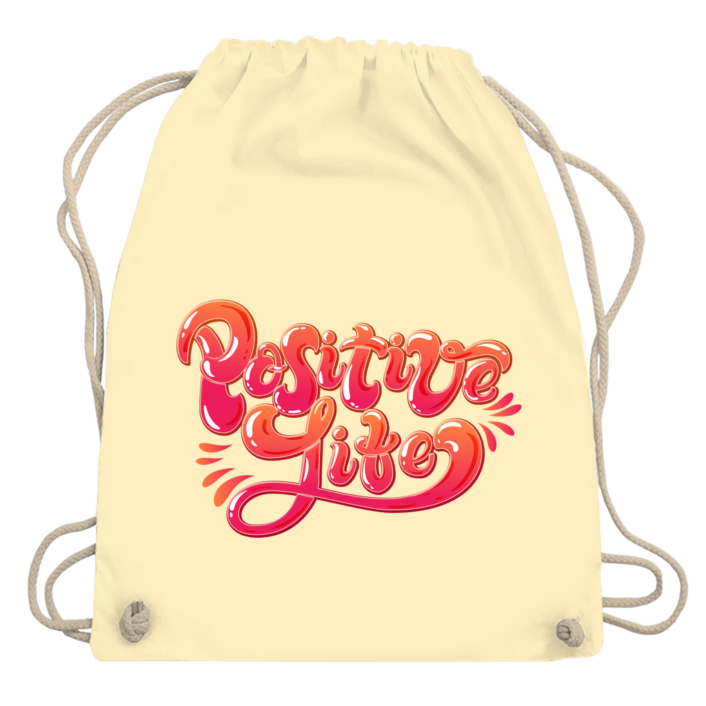 Turnbeutel "Positive Life"