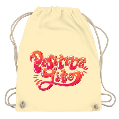 Turnbeutel "Positive Life"