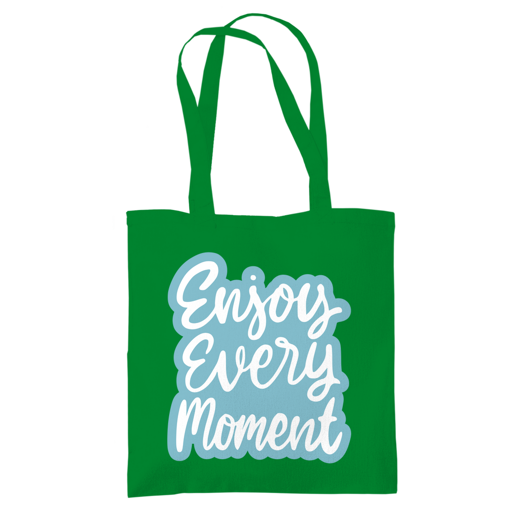 Tragetasche "Enjoy every Moment" - Grafikmagie