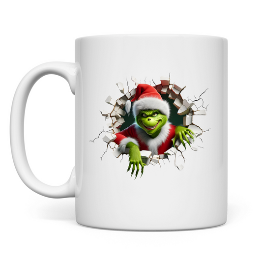 Tasse "Grinch Break Through"