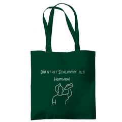 Tragetasche "Durst ist schlimm" - Grafikmagie