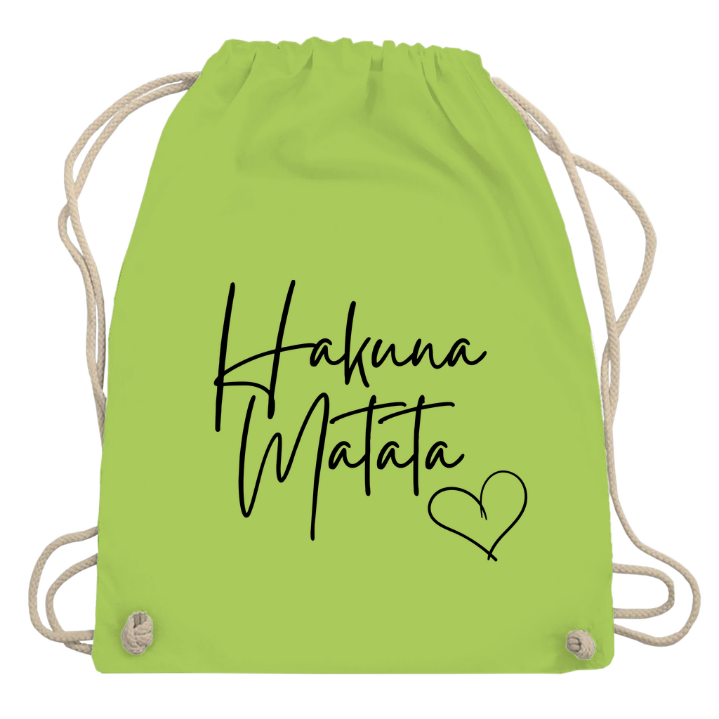 Turnbeutel "Hakuna Matata"
