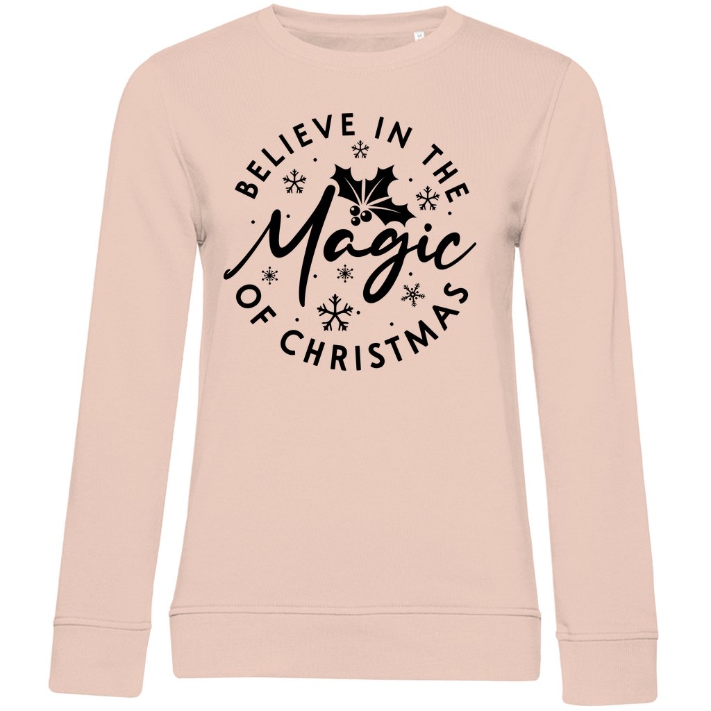 Damen Bio Sweatshirt "Belive in the Magic..." - Grafikmagie