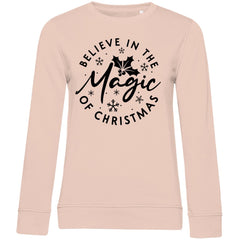 Damen Bio Sweatshirt "Belive in the Magic..." - Grafikmagie