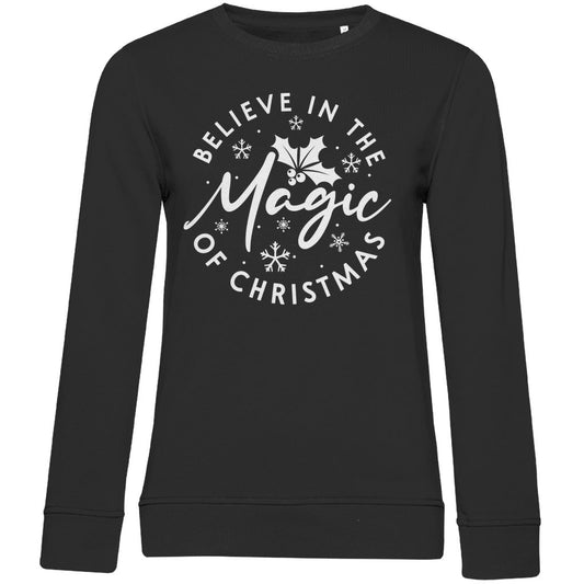 Damen Bio Sweatshirt "Belive in the Magic..." - Grafikmagie