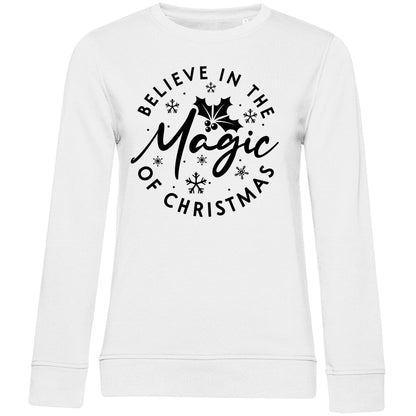 Damen Bio Sweatshirt "Belive in the Magic..." - Grafikmagie