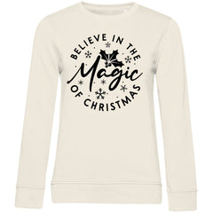 Damen Bio Sweatshirt "Belive in the Magic..." - Grafikmagie