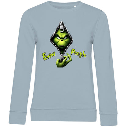 Damen Bio Sweatshirt "Eww People" - Grafikmagie