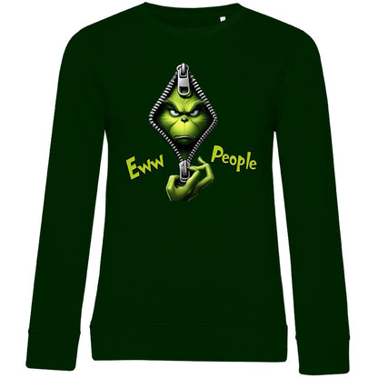 Damen Bio Sweatshirt "Eww People" - Grafikmagie