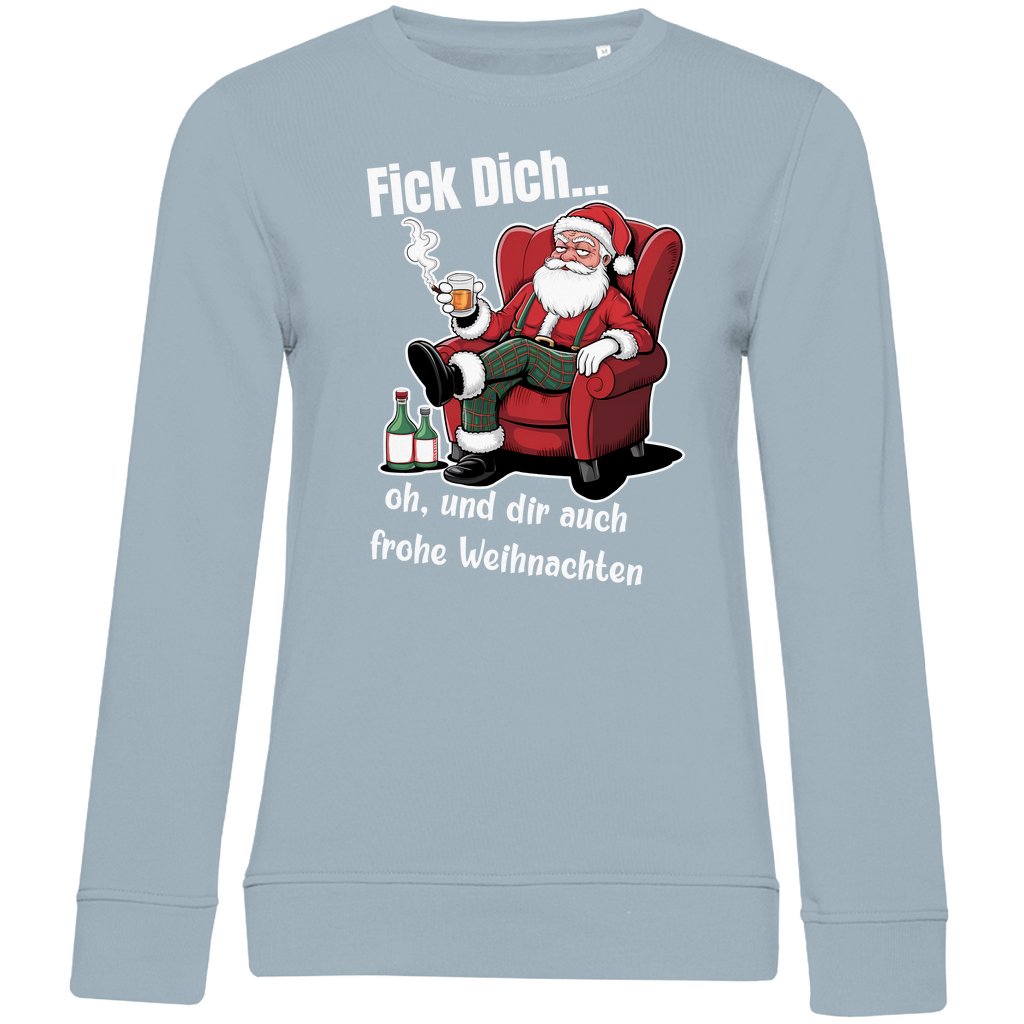 Damen Bio Sweatshirt "Fick Dich..." - Grafikmagie