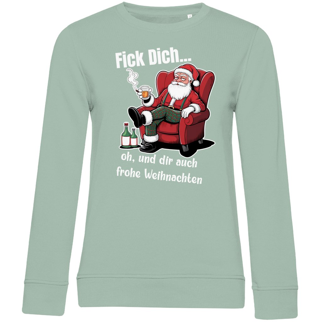 Damen Bio Sweatshirt "Fick Dich..." - Grafikmagie