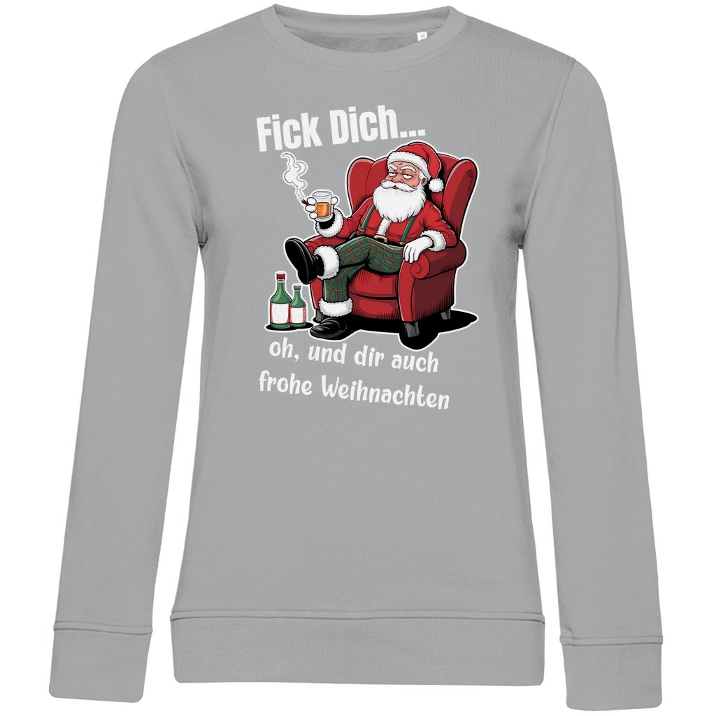 Damen Bio Sweatshirt "Fick Dich..." - Grafikmagie