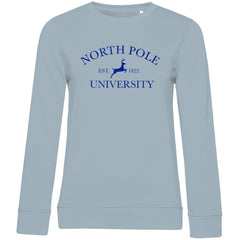 Damen Bio Sweatshirt "North Pole University" - Grafikmagie